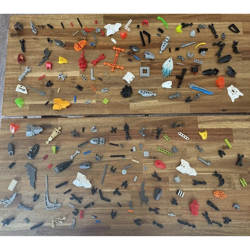 LEGO BIONICLE Hero Factory Bulk Lot of 200+ Parts Pieces 12 oz. SEE PICTURES!